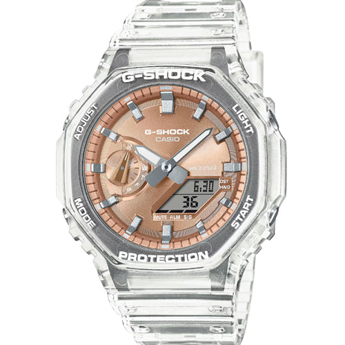 Casio G-Shock Orange Dial Men 45.4mm G1689 GA-2100BM-7A5