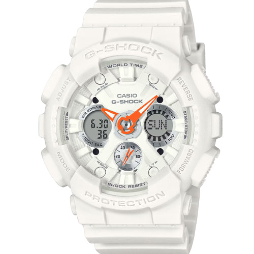 Casio G-Shock White Dial Women 45.9mm G1720 GMA-S120SA-7A1
