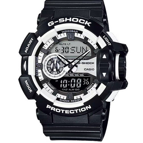 Casio G-Shock GA-400 Series White Dial Men 51.9mm G548 GA-400-1A
