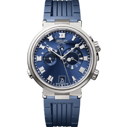 Breguet Marine Alarme Musicale 5547 Blue Dial Men 40mm G5547TIY15ZU