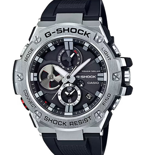 Casio G-Shock G-STEEL GST-B100 Series Black Dial Men 53.8mm G789 GST-B100-1A