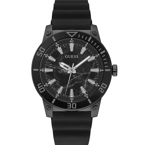 Guess Analog Black Dial Men 46mm GW0420G3