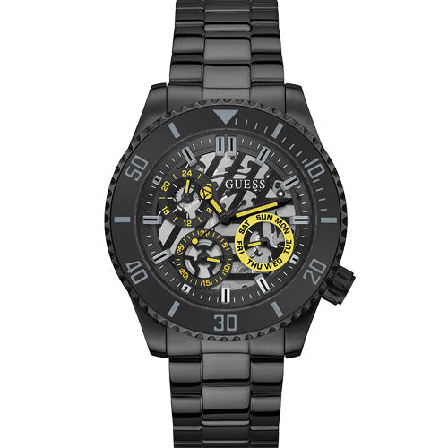 Guess Axle Black Dial Men 45mm GW0488G3