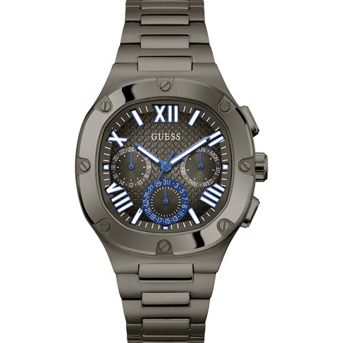 Guess Headline Gunmetal Dial Men 42mm GW0572G5