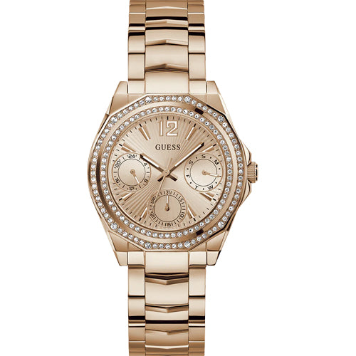 Guess Ritzy Multifunction Rose Gold Dial Women 36mm GW0685L3