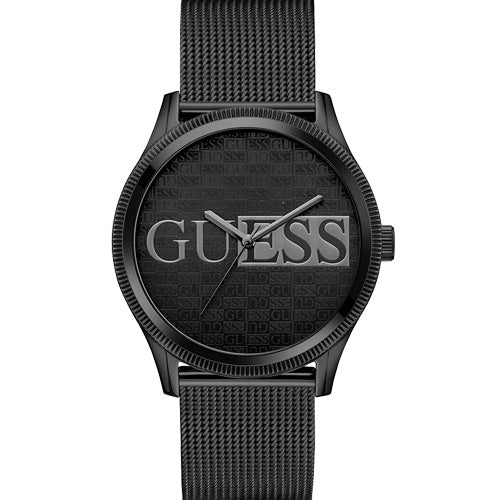 Guess Reputation Black Dial Men 44mm GW0710G3