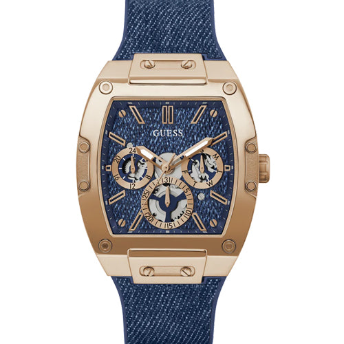 Guess Phoenix Multifunction Blue Dial Men 42mm GW0786G2