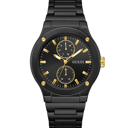 Guess Jet Multifunction Black Dial Men 45mm GW0795G3