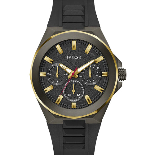 Guess Dashboard Multifunction Black Dial Men 46mm GW0799G1