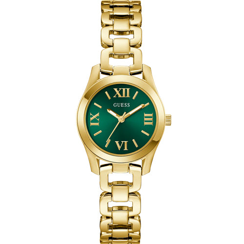 Guess Veda Green Dial Women 28mm GW0927L2