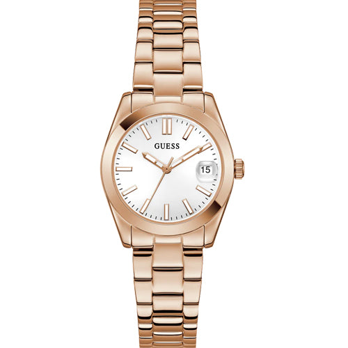 Guess Alice Dated White Dial Women 32mm GW0934L4