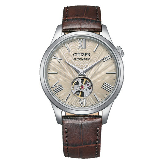 Citizen Mechanical White Dial Automatic Men 40mm NH9130-17A