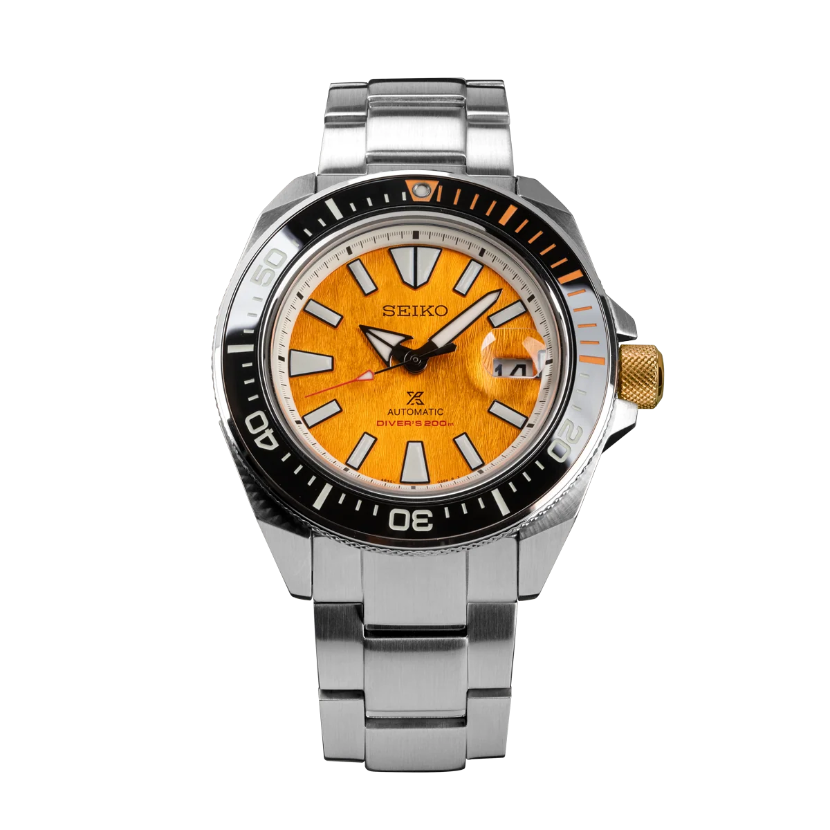 Seiko Prospex India Limited Edition Inspired by the Indian Tiger Deep Amber Dial 43.80mm Men HBB005K1