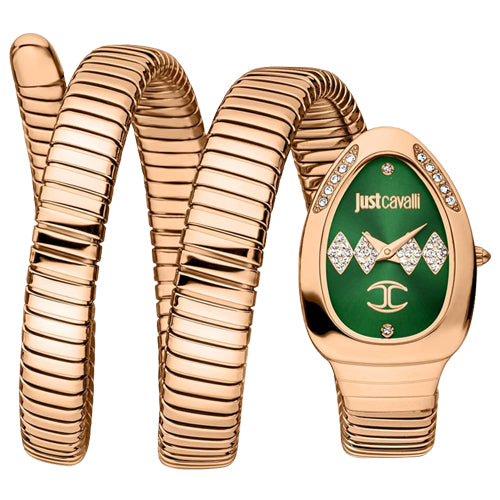 Just Cavalli Vezzoso  Green Dial Women 33.5mm JC1L230M0055