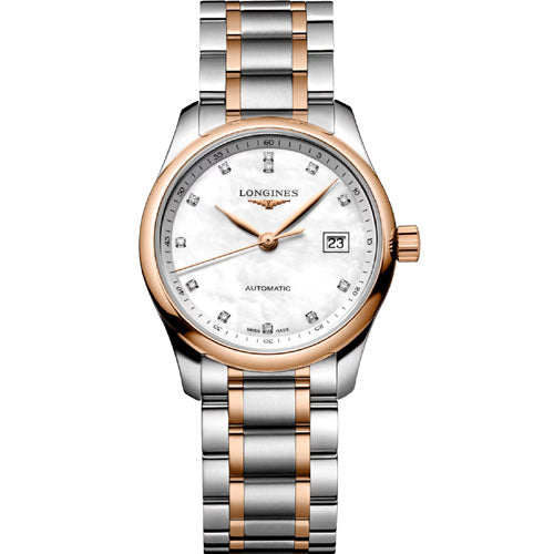 Longines Master Collection White Mother-Of-Pearl Dial Women 29mm