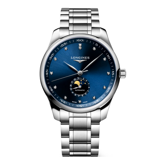 Longines Master Collection Sunray Blue Dial Men 42mm