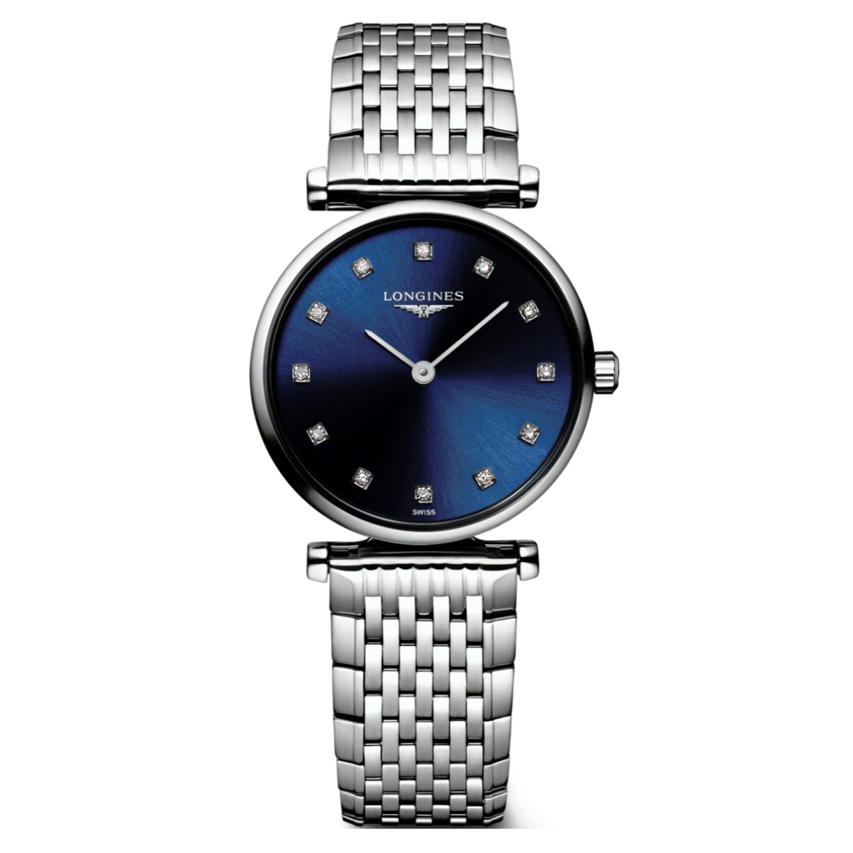 Longines Elegant Collection Sunray blue Dial Women 24mm