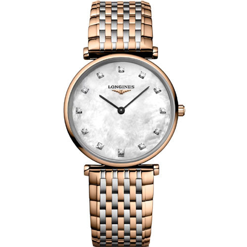 Longines La Grande Classique White Mother-Of-Pearl Dial Women 29mm