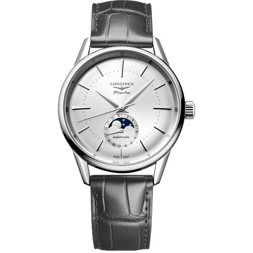 Longines Flagship Heritage Sunray Silver Dial Unisex 38.5mm