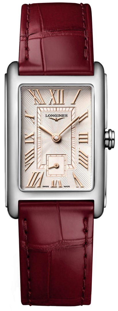 Longines Dolcevita Ivory Rose Flinque Dial Women 23.30 X 37.00mm L55124282