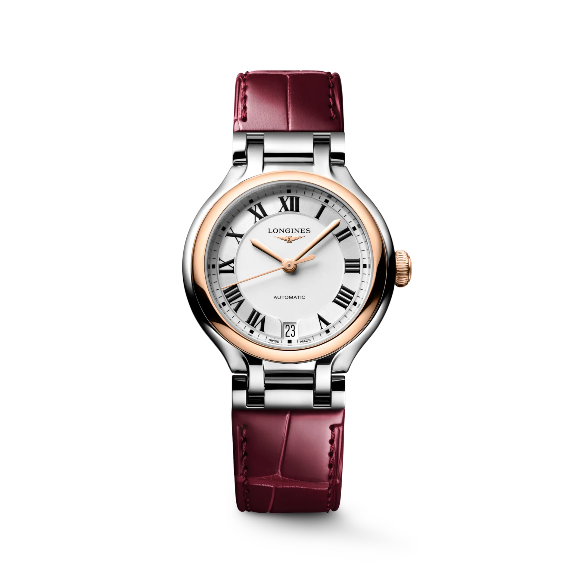 Longines PrimaLuna Sunray Silver Dial Women 34mm L81245712