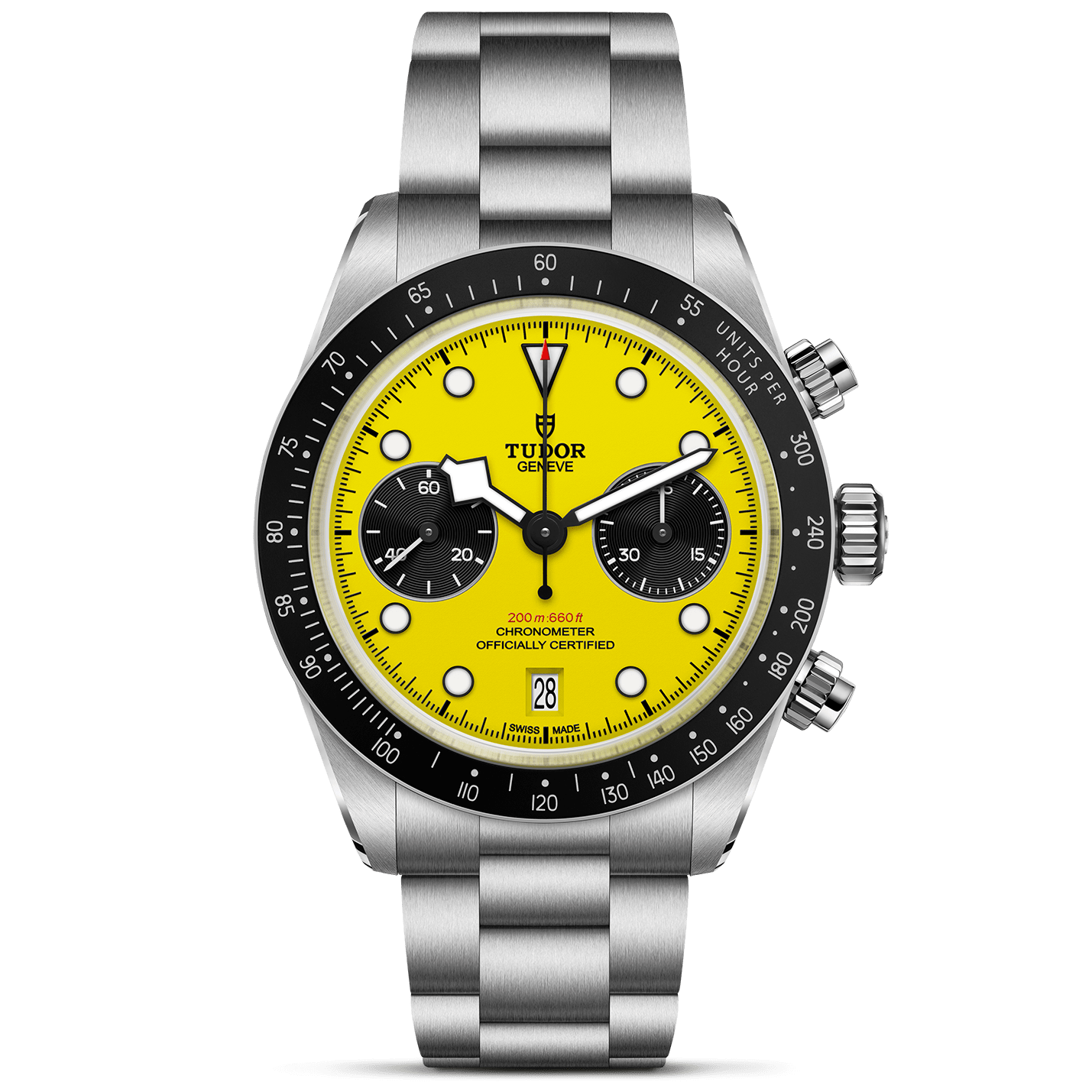 Tudor Black Bay Yellow Dial Automatic Men M79310N-0001