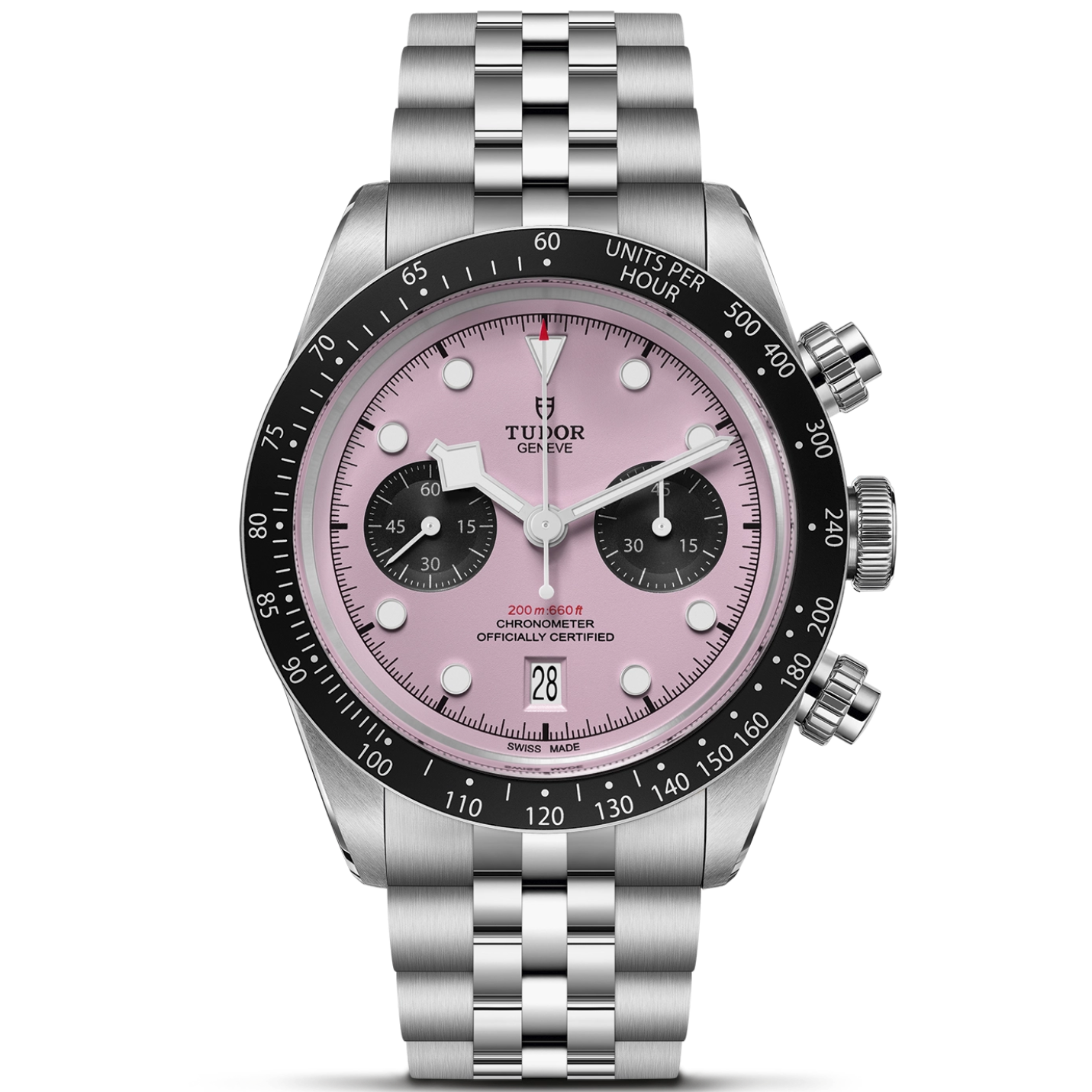 Tudor Black Bay Pink Dial Automatic Men M79360N-0019