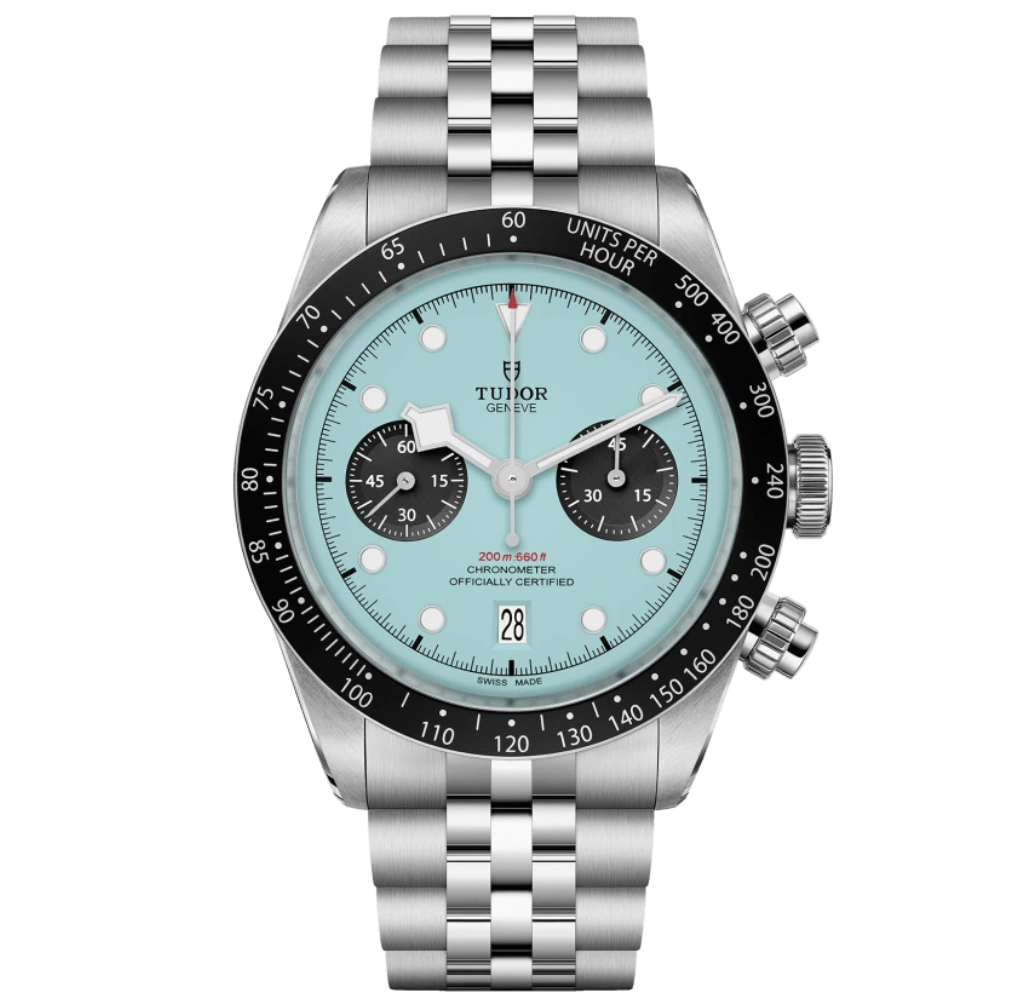 Tudor Black Bay Turquoise, Black Dial Automatic Men M79360N-0024
