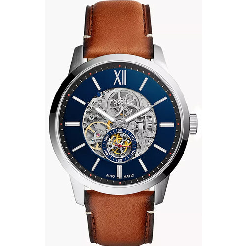 Fossil Townsman Automatic Blue Dial Men 48mm ME3154