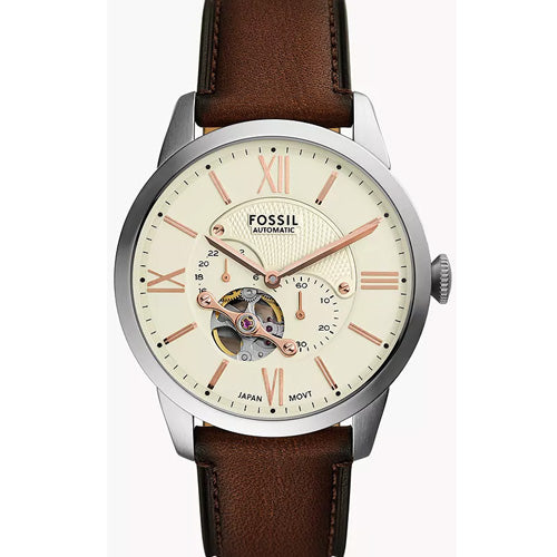 Fossil Townsman Automatic Cream Dial Men 44mm ME3266