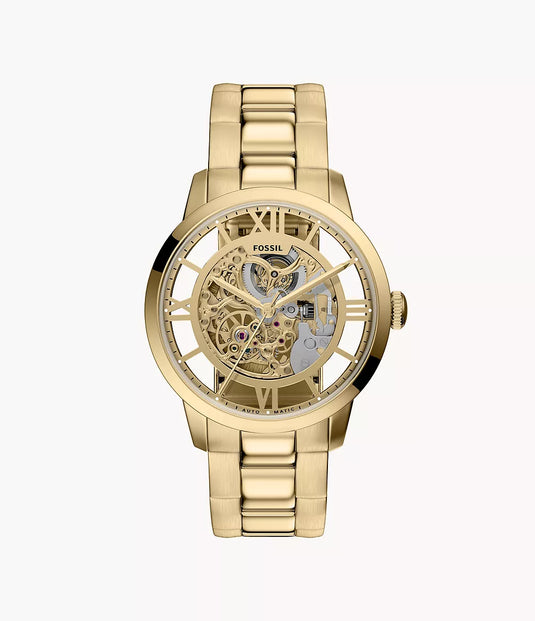 Fossil Townsman Gold Dial Men ME3280 44mm