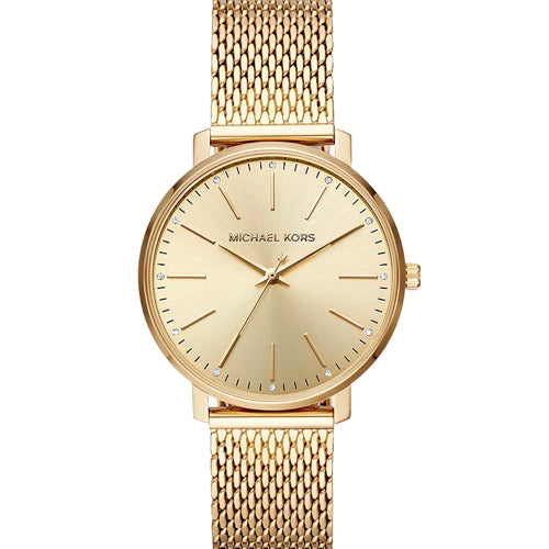 Michael Kors Pyper Gold Dial Women 38mm MK4339