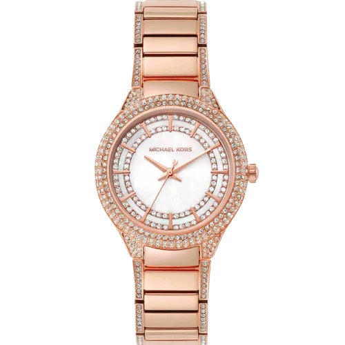 Michael Kors Sylvia White Mother-Of-Pearl Dial 33mm MK4656