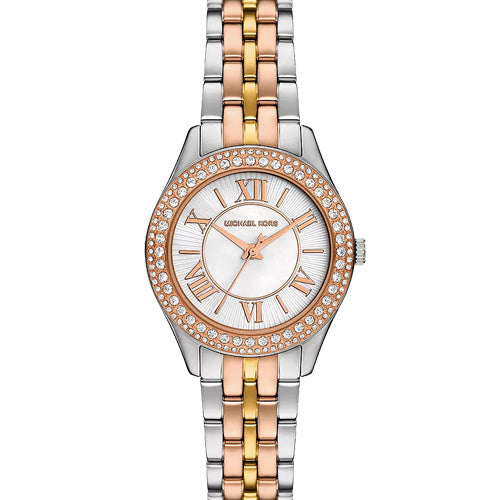 Michael Kors Harlowe White Mother-Of-Pearl Dial Women 33mm MK4846