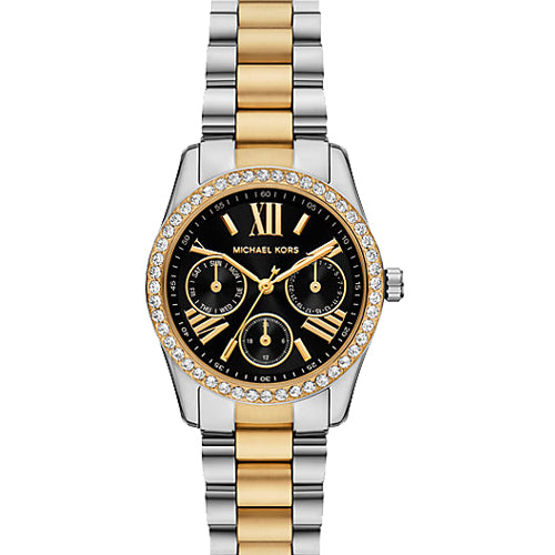 Michael Kors Mini Lexington Multifunction Black Dial Women 33mm MK4925
