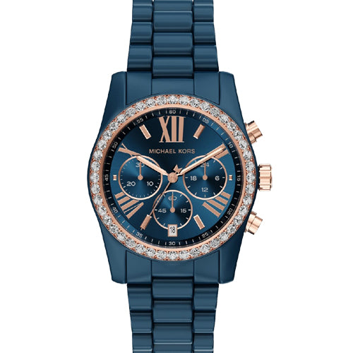 Michael Kors Lexington Blue Dial Women 38mm MK4969