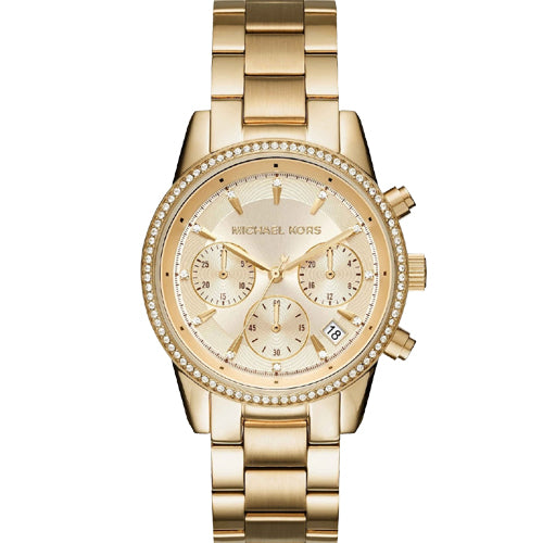 Michael Kors Ritz Champagne Dial Women 37mm MK6356