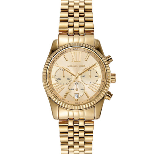 Michael Kors Lexington Gold Dial Women 38mm MK7378