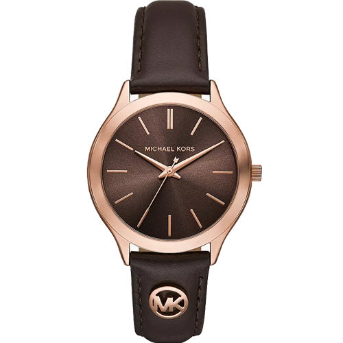 Michael Kors Slim Runway Brown Dial Women 38mm MK7489