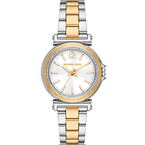 Michael Kors Mini Maren White Dial Women 33mm MK7492