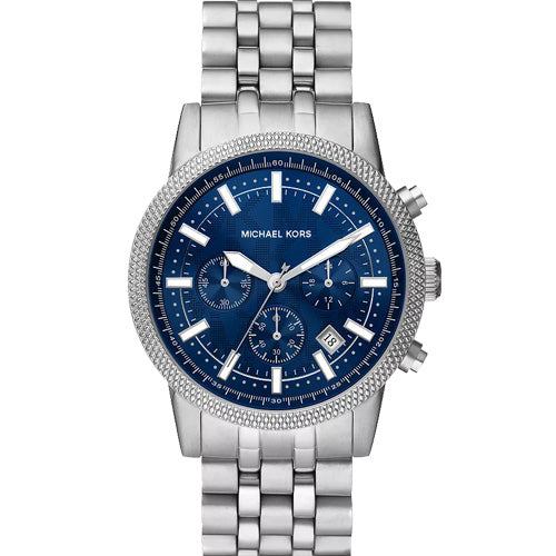 Michael Kors Hutton Blue Dial Men 43mm MK8952 Zimson Watch Store