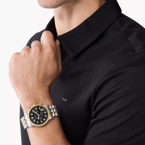 Michael Kors Hutton Black Dial Men 43mm MK8954