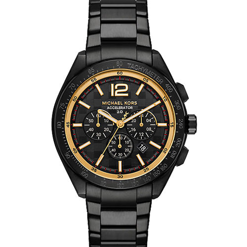 Michael Kors Oversized Accelerator 2.0 Black Dial Men 44mm MK9179