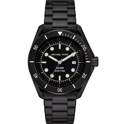 Michael Kors Maritime Black Dial Men 42mm MK9181