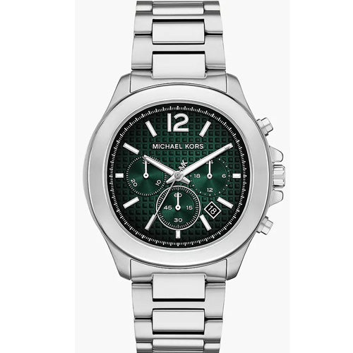 Michael Kors Oversized Sage Black & Green Dial Men 42mm MK9191