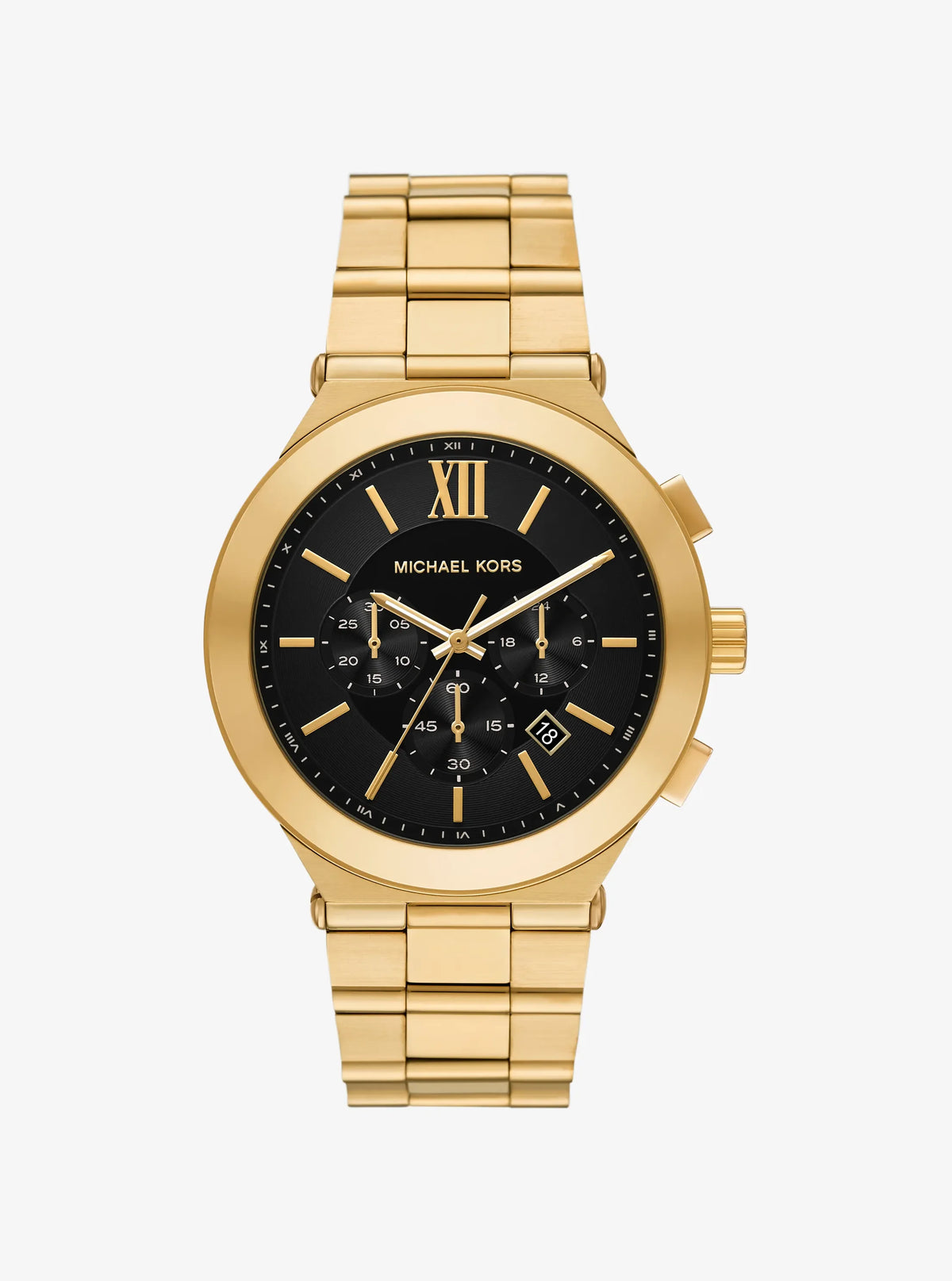 MICHAEL CORS 時計 Michael Kors Billie Black Dial Men Quartz 44mm MK9220