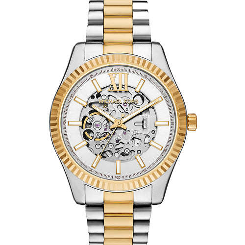 Michael Kors Lexington Automatic White Dial Men 41mm MK9243
