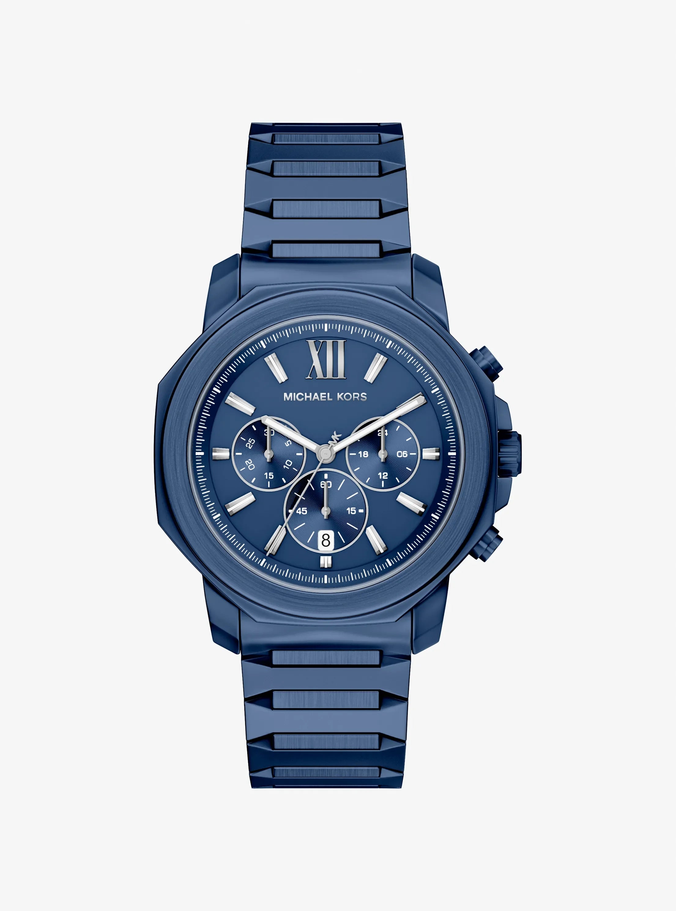 Michael Kors Prescott Blue Dial Men Quartz 44mm MK9251