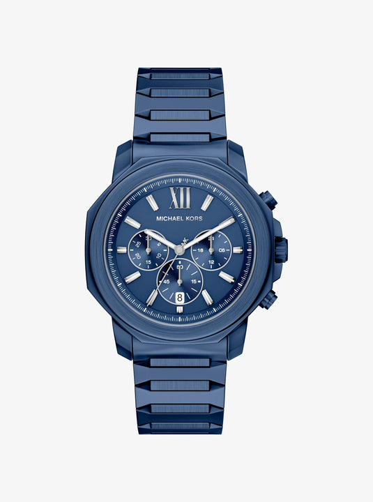 Michael Kors Prescott Blue Dial Men Quartz 44mm MK9251