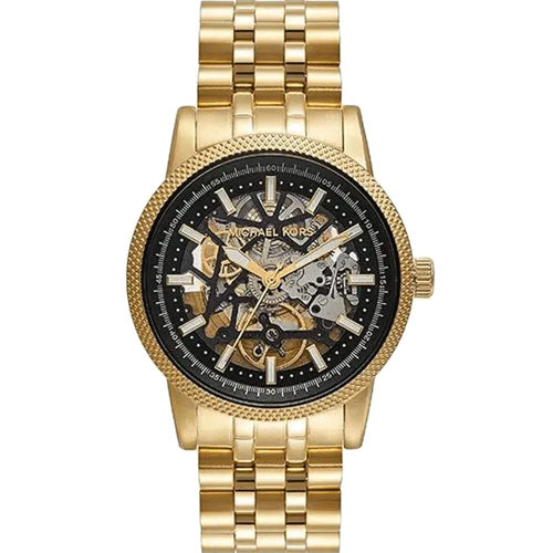 Mk skeleton watch hotsell